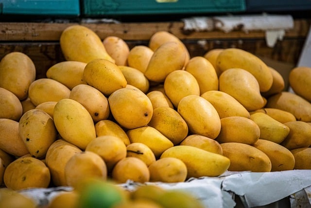 Pakistani Mangoes Thela cart